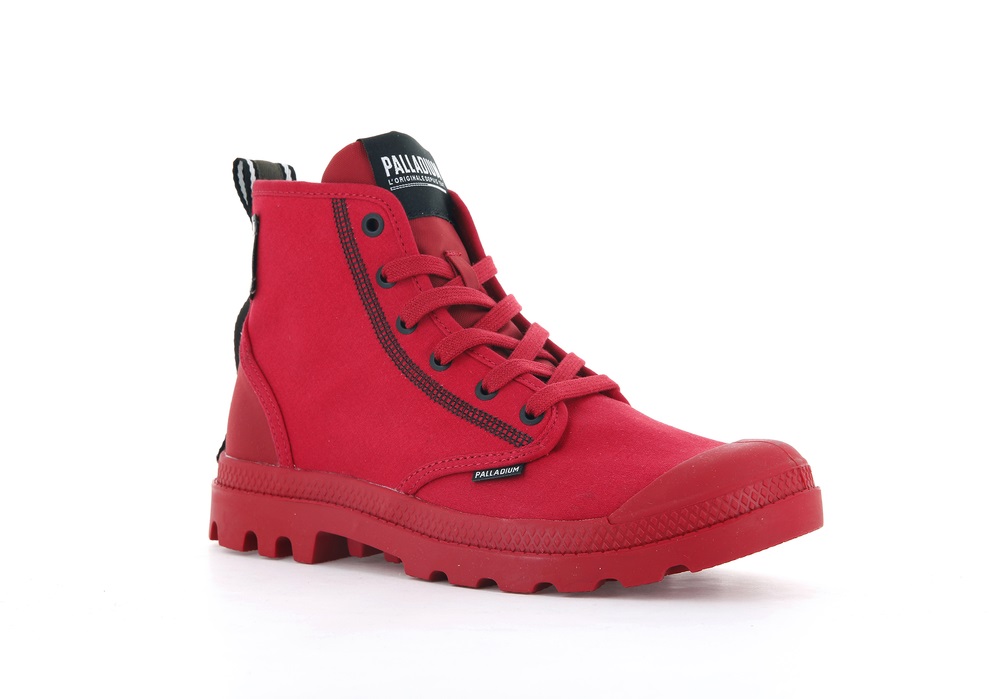 Botas Palladium PAMPA DARE 2 SURVIVE Hombre Rojas | Costa Rica-82076